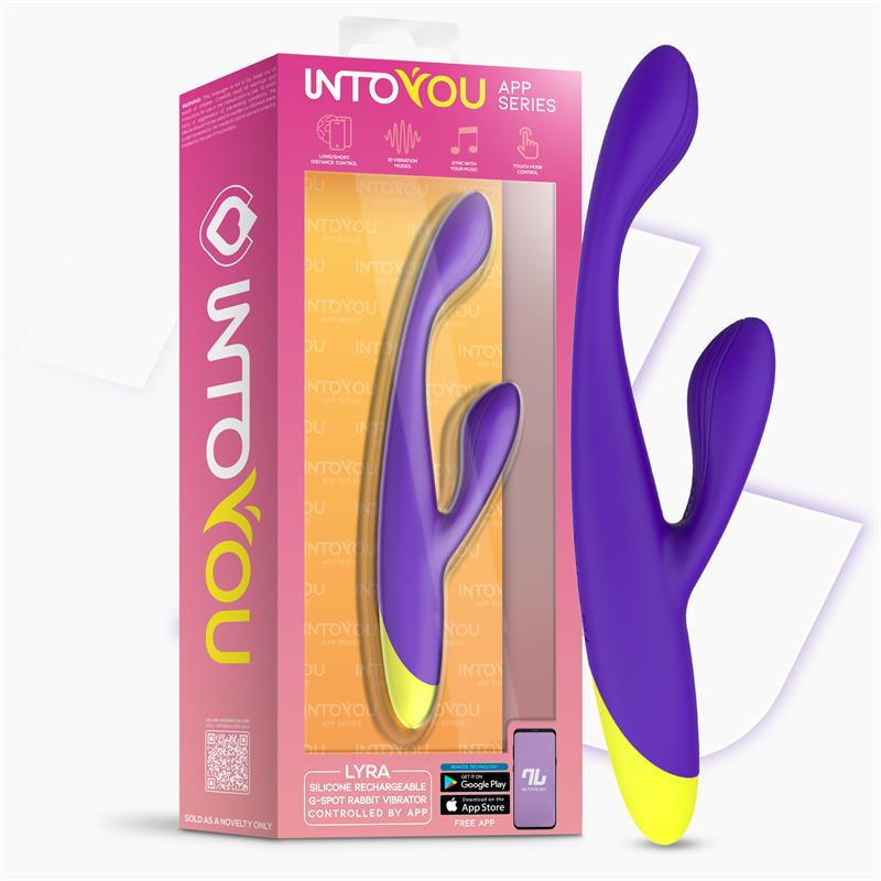 Lyra Vibrador Punto G con APP Purpura