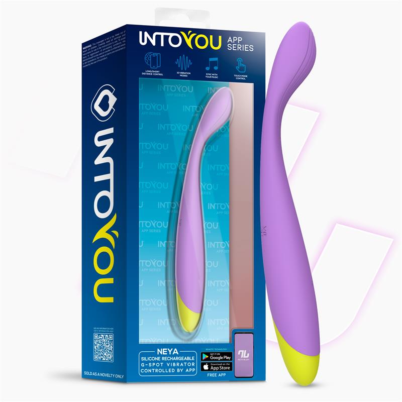 Neya Vibrador Punto G con APP Purpura