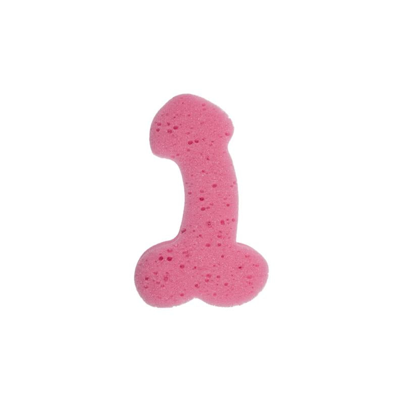 Esponja de Bano de Pene Rosa