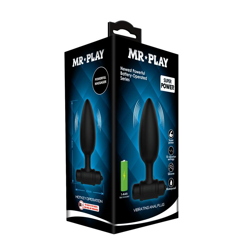 Plug Anal con Vibracion