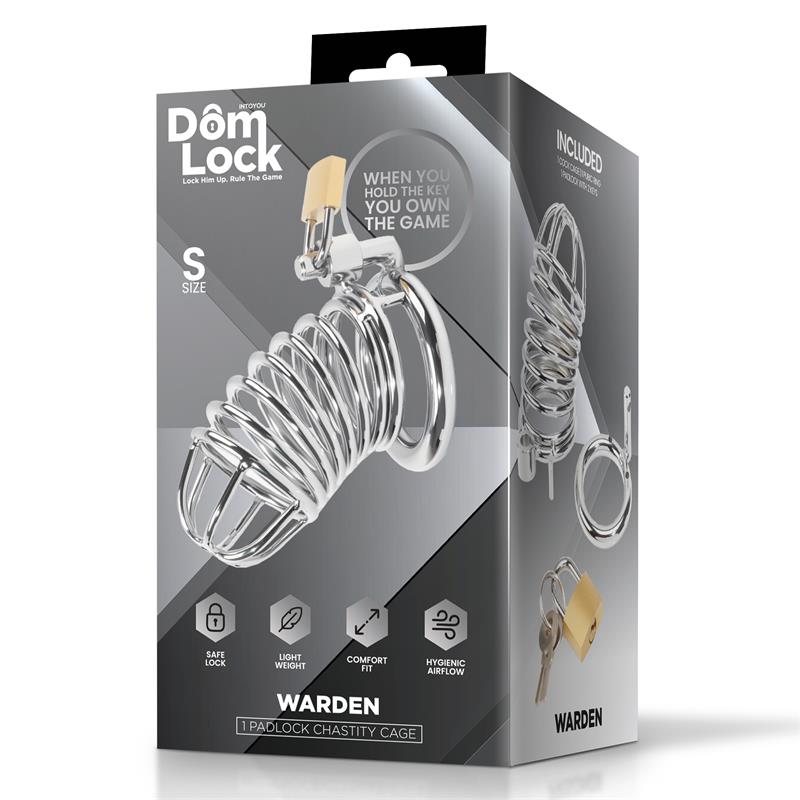 Warden Jaula para el Pene Talla S
