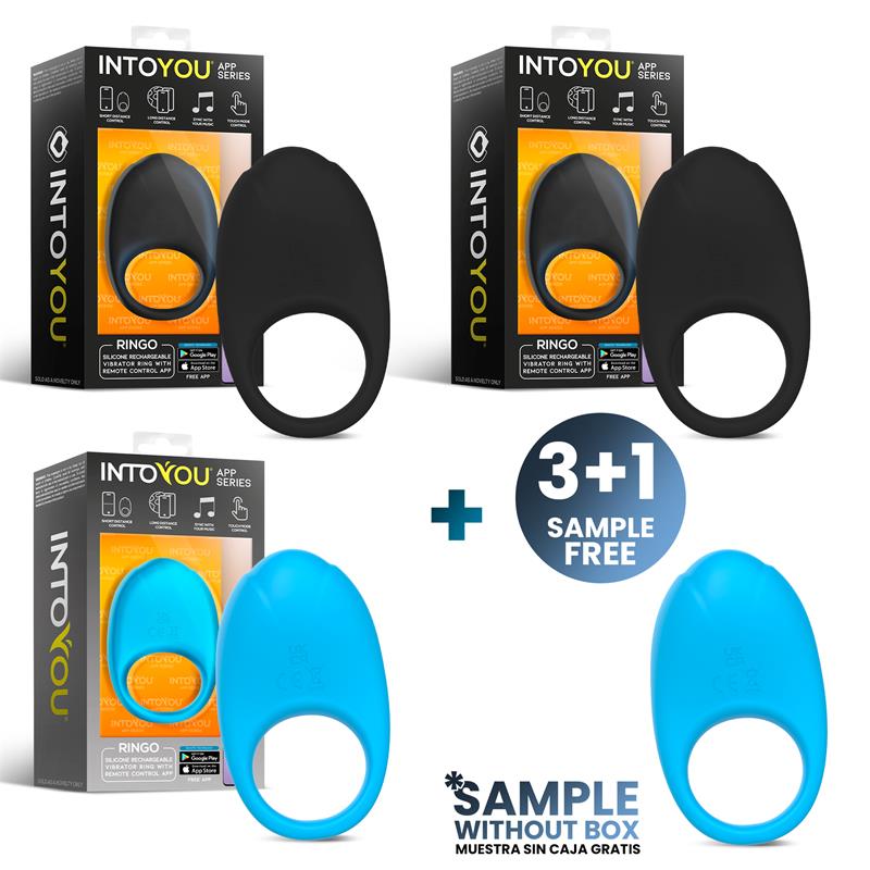 Pack 31 Ringo Ringo Anillo Vibrador con APP