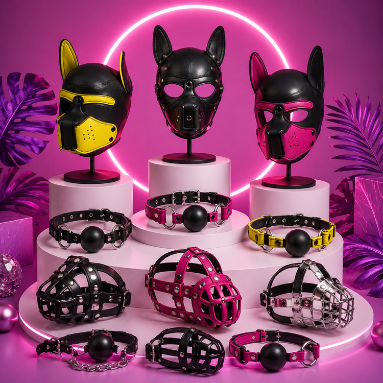 Máscaras y Mordazas BDSM