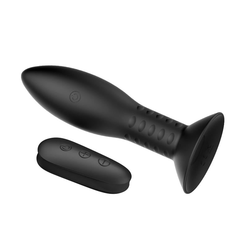 Plug Anal Inflable con Vibracion y Rotacion