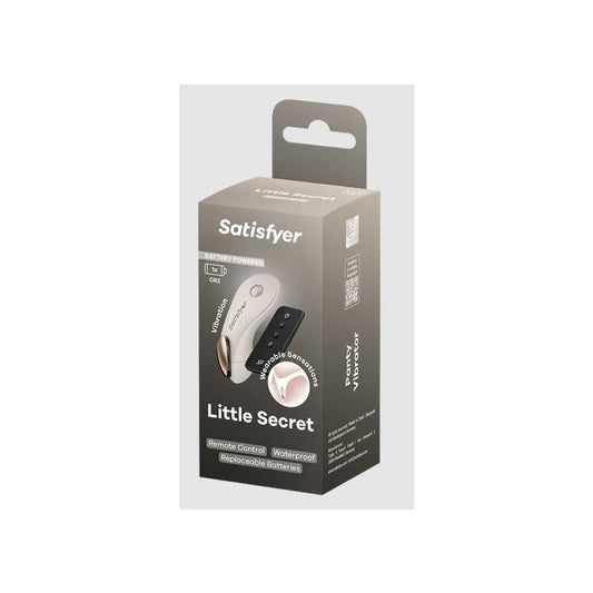 Little Secret Estimulador de Braguita Battery Series Warm Grey