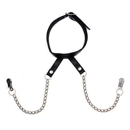 Pinzas para Pezones con Cadena y Collar