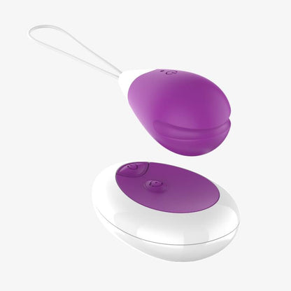 Huevo Vibrador con Control Remoto USB Purpura