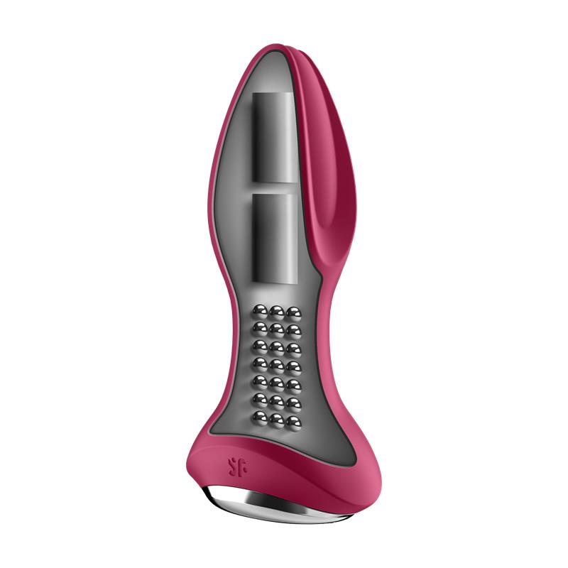 Rotator Plug 2 Plug Anal con APP USB Fuchsia