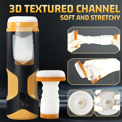 Alston Masturbador con Thrusting y Rotacion