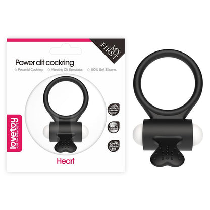 Anillo Vibrador Power Clit Negro