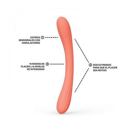 Juguete para Parejas Boomerang Coral Red