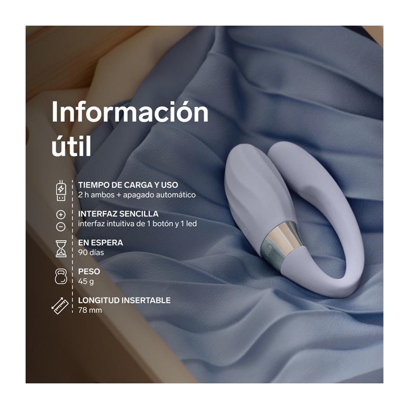 Juguete para Parejas Tiani Twist APP Lavanda
