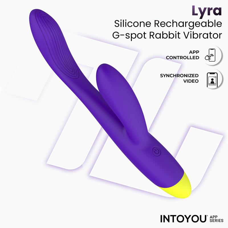 Lyra Vibrador Punto G con APP Purpura