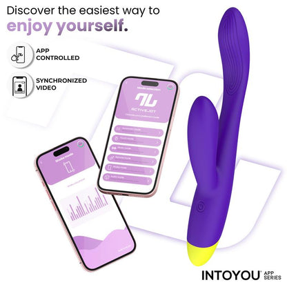 Lyra Vibrador Punto G con APP Purpura