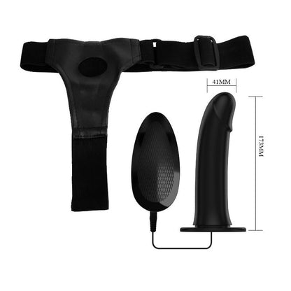 Arnes con Dildo Hueco con Vibracion Vito