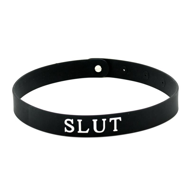 Collar Slut Silicona
