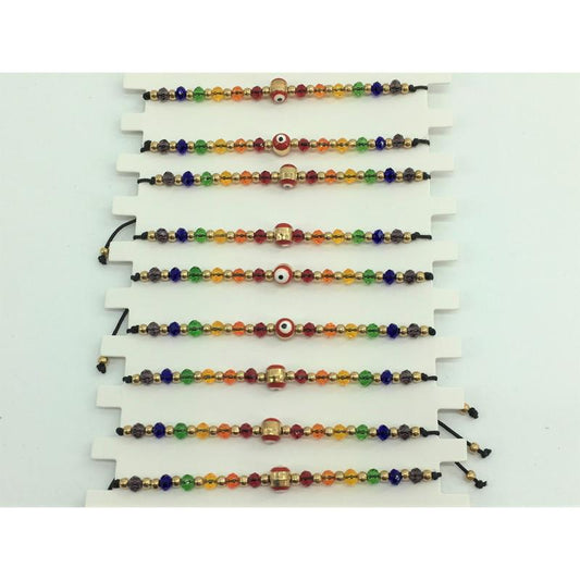 Pulsera Pequena Ojo Turco Bandera LGBT