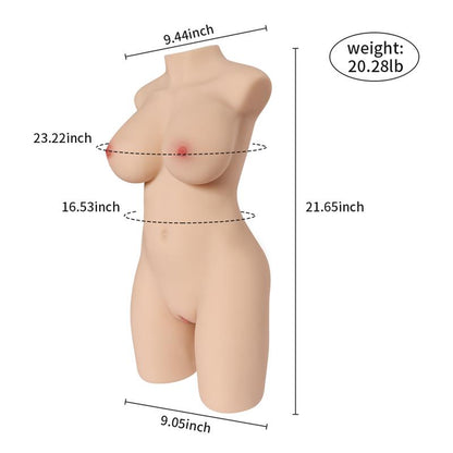 Miah Torso Vagina y Ano 11 kg