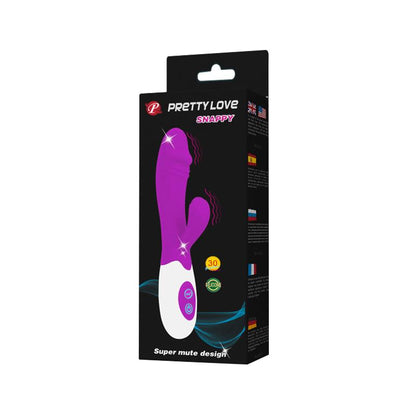 Pretty Love Vibrador Snappy Color Purpura