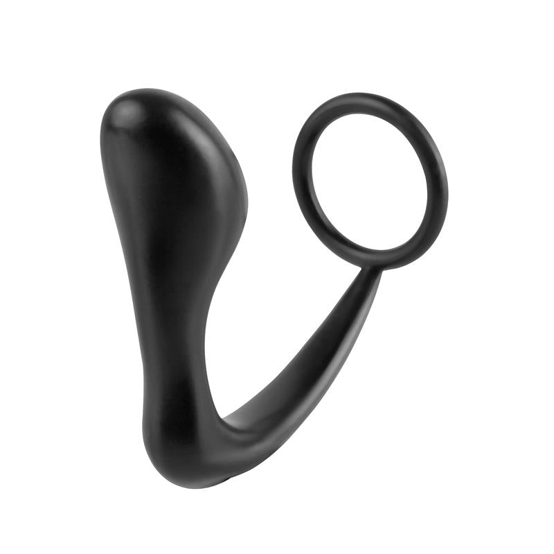 Plug Anal y Anillo Ass Gasm Negro