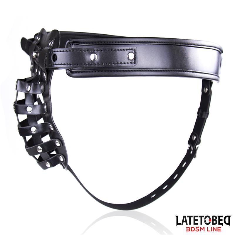 Cinturon de Castidad Masculino con Candado Ajustable