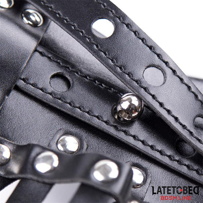 Cinturon de Castidad Masculino con Candado Ajustable