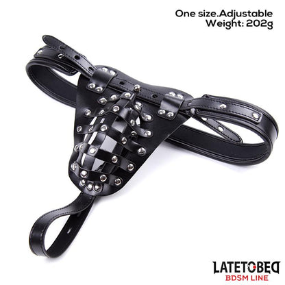 Cinturon de Castidad Masculino con Candado Ajustable