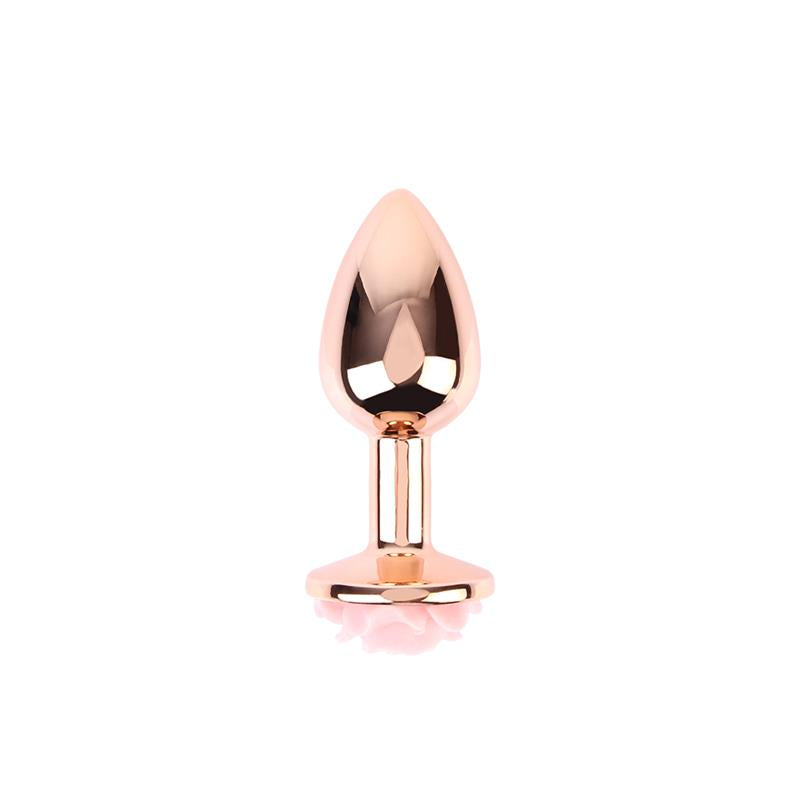 Plug Anal con Joya Spark Rose Talla S