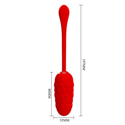 Marina Huevo Vibrador Rojo