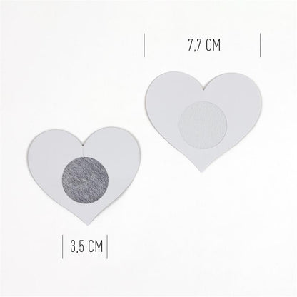 Wow Boobs Pezoneras Corazon Holograficos