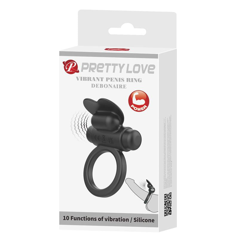 Debonaire Anillo para el Pene con Vibracion