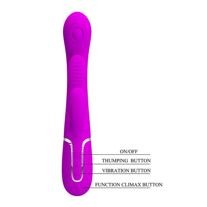 Shania Vibrador con Lengua y Thumping