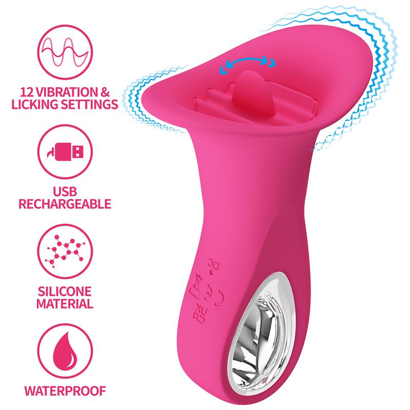 Clyde Vibrador Oral con Lengua