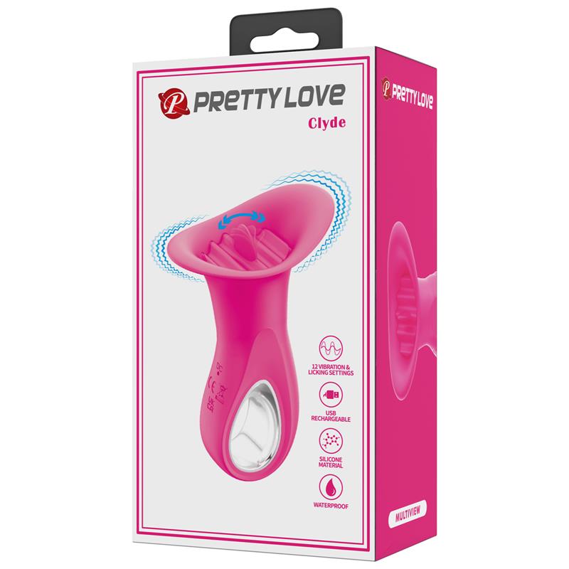 Clyde Vibrador Oral con Lengua