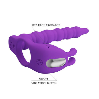 Blackney Anillo para el Pene con Vibacion