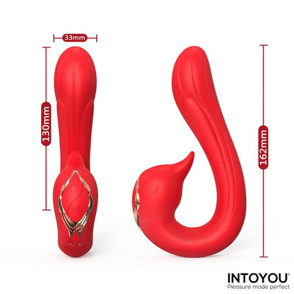 Swana Vibrador con Lengua y Angulo Ajustable