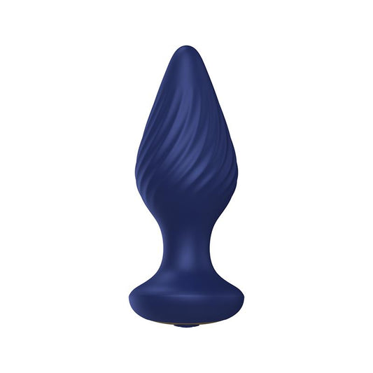 Spiral Plug Anal con Vibracion y Control Remoto
