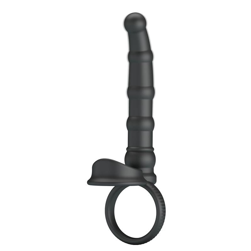 Tatum Plug Anal con Anillo para el Pene con Vibracion