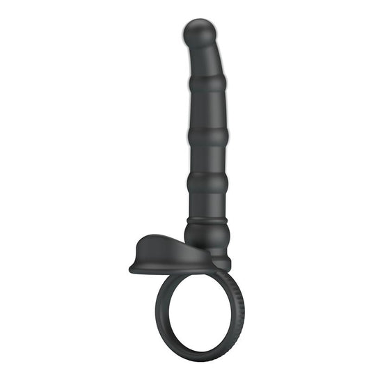 Tatum Plug Anal con Anillo para el Pene con Vibracion