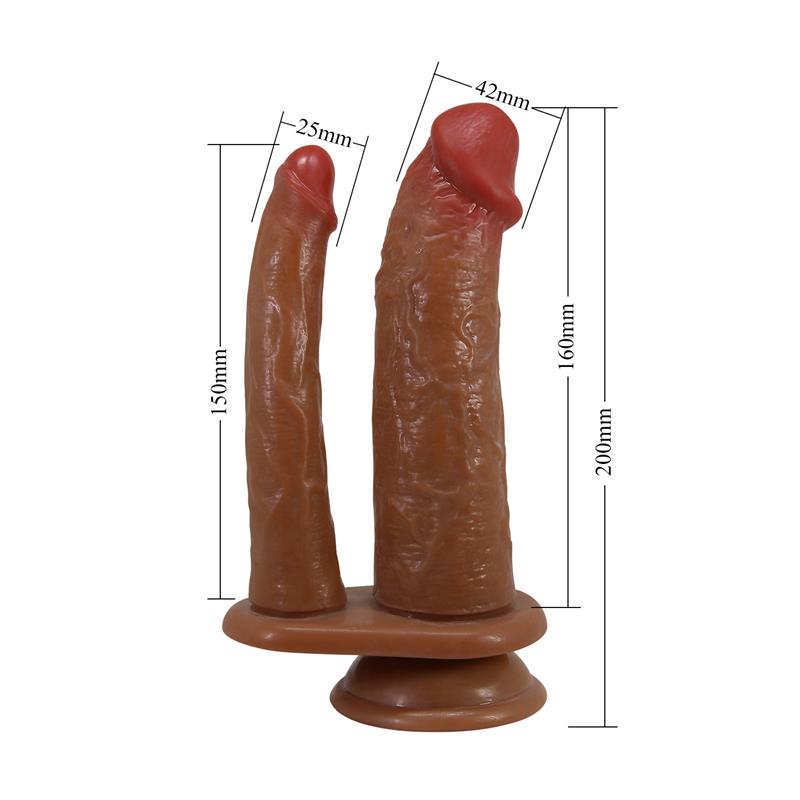 Goran Dildo Doble Realista