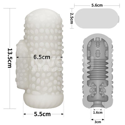 Knights Ring Funda para el Pene y Estimulador Drip