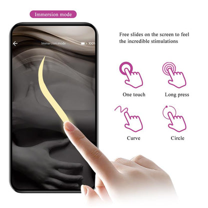 Leviathan Huevo Vibrador con APP