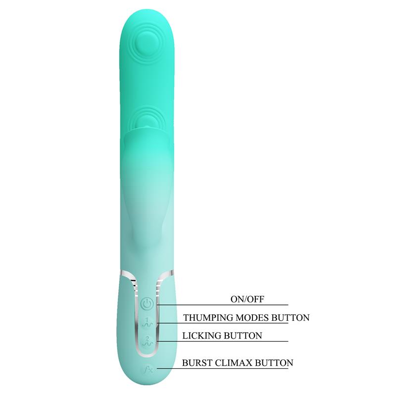 Gigi Vibrador con Thumping y Licking