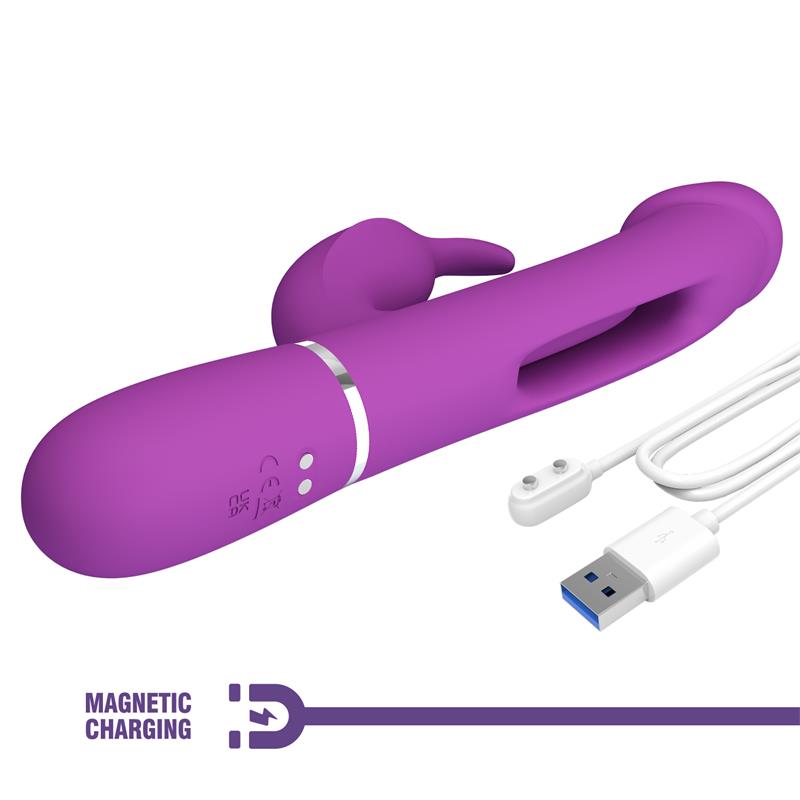 Kampas Vibrador con Lengua Lila