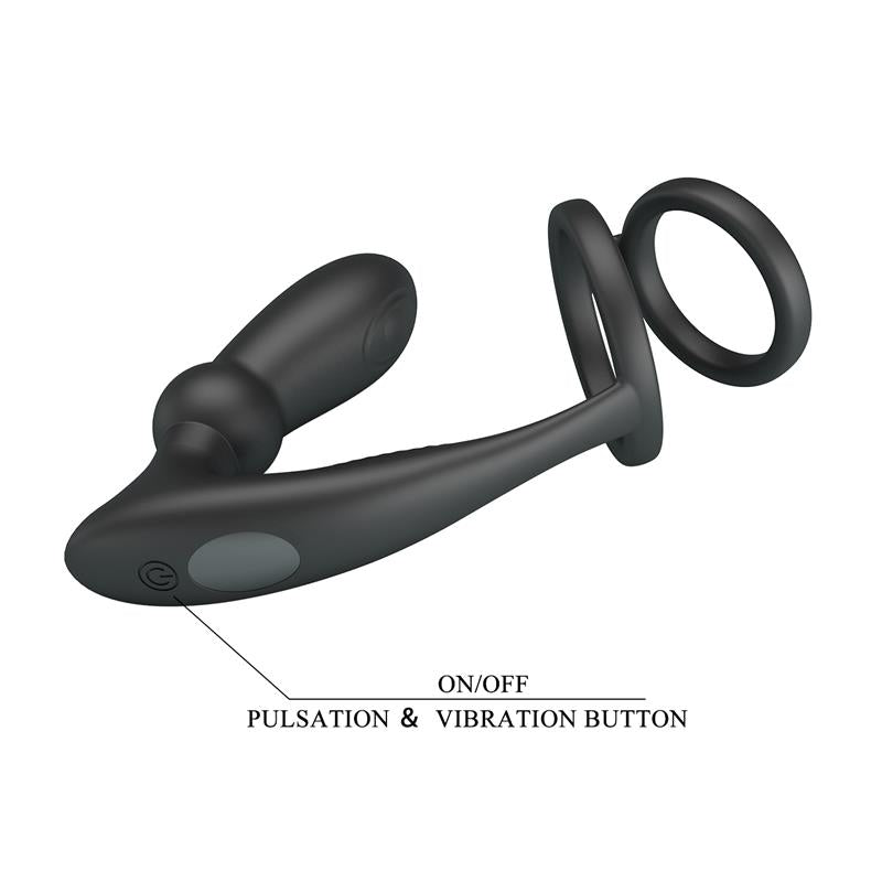Emoni Anillo Vibrador para el Pene y Plug Anal