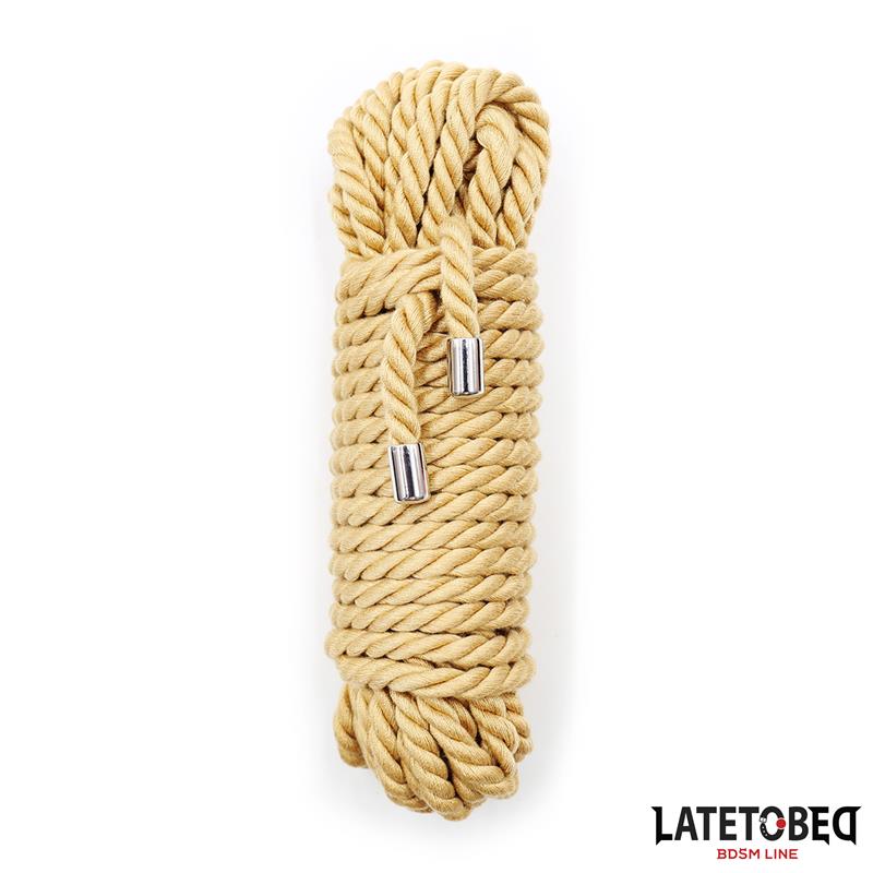 Cuerda de Bondage Detalles Metalicos 10m