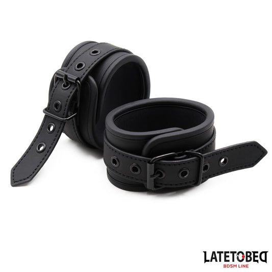 Esposas Neopreno Ajustables Negro