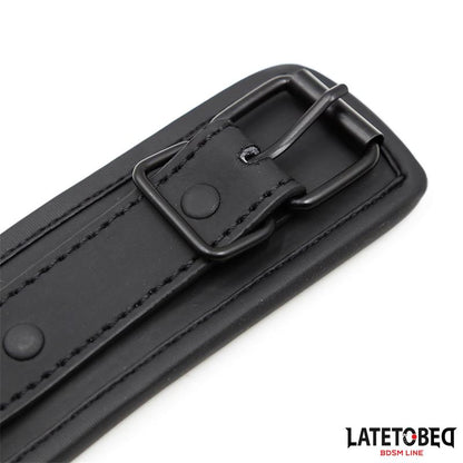 Set Collar y Correa Neopreno Negro
