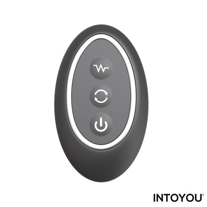 Klark Plug Anal Oscilante con Vibracion y Control Remoto