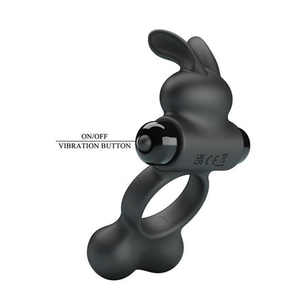 Yusuf Anillo para el Pene con Bolas de Metal 2x33gr